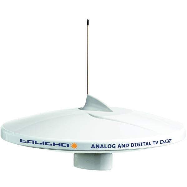 Glomex V9125AGCU/DAB TV antenne set forfra på båd