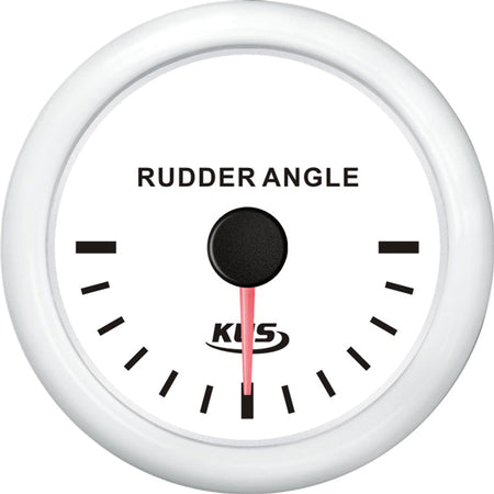 Kus rorindikator i hvid, nem at installere i båden.