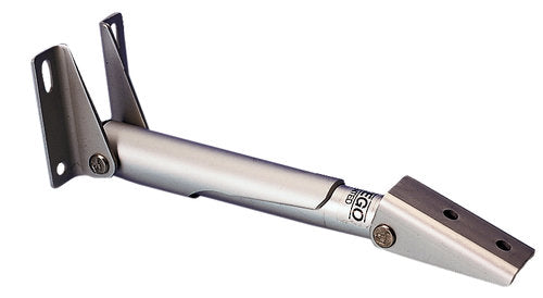 Roca sammenklappelig støtte i aluminium, set fra siden, Ø20 l 278(168)mm