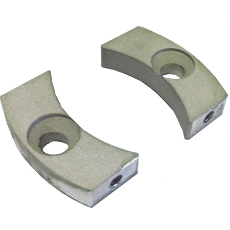 Tecnoseal monteringsbeslag til Volvo 120s anode set forfra.