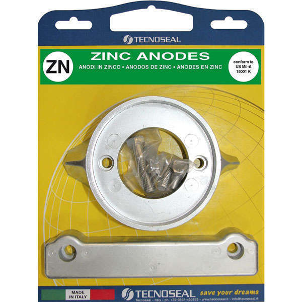 Tecnoseal zink kit til Volvo 280, præsenteret i emballage