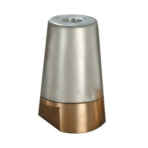 Tecnoseal zinkmøtrik set forfra med 45mm gevind.