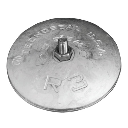 Tecnoseal alu tallerken anode sæt Ø92mm 280g set forfra