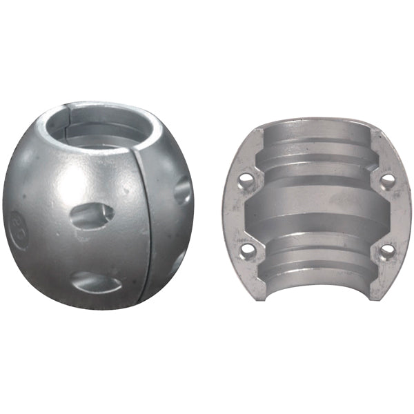 Tecnoseal zinkanode aksel 70mm 107 mm set fra siden