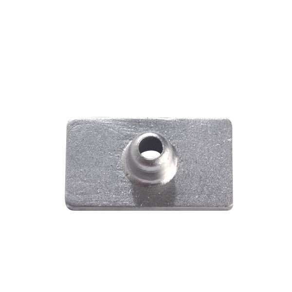 Tecnoseal zinkanode set skråt, designet til Mercury motorer 4.5-9.9hk.
