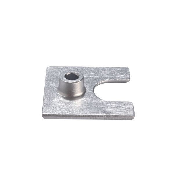 Tecnoseal zinkanode til Mercury motor, set fra siden