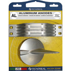 Tecnoseal alu anodetekit til Yamaha motor, vist i neutral position