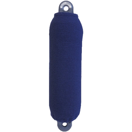 Fendequip fenderovertræk i navy, 61x15 cm, set forfra.
