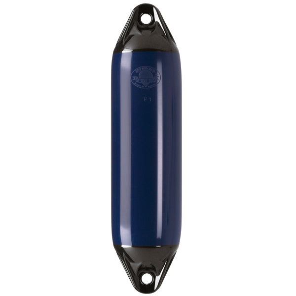 Polyform F6 fender set forfra med klar finish