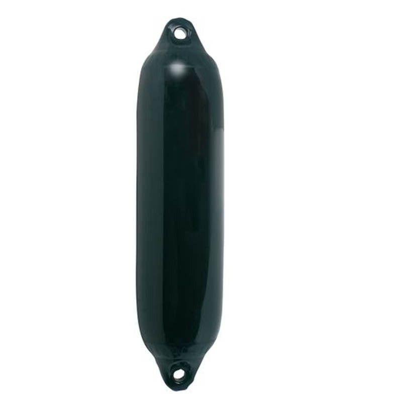 Polyform F4 fender i sort farve set forfra