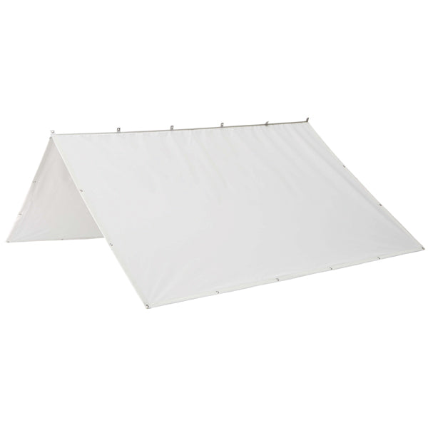 Nettuno, SeaTec, Nettuno Cagnaro bom solsejl 160x160cm L-300cm hvid