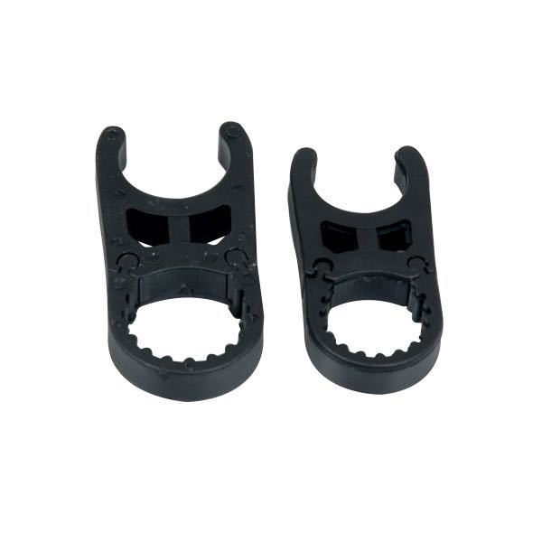 SeaTec holder til 25mm rør, set fra siden