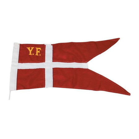 Yachtflag fra 1852 måler 105 x 200 cm med snor.