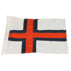 Syet 1852 flag med færøernes design, velegnet som gæste- eller signalflag.