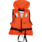 1852 redningsvest 100N til personer mellem 70-90 kg, set forfra med justerbare remme.