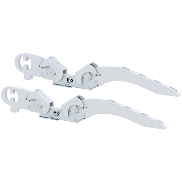 Hurley Davit H2O 8" set fra siden med bådforbindelse