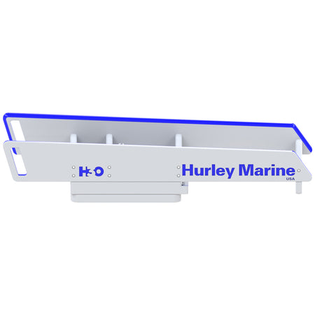 Frontvisning af Hurley Davit H3O med tekniske specifikationer