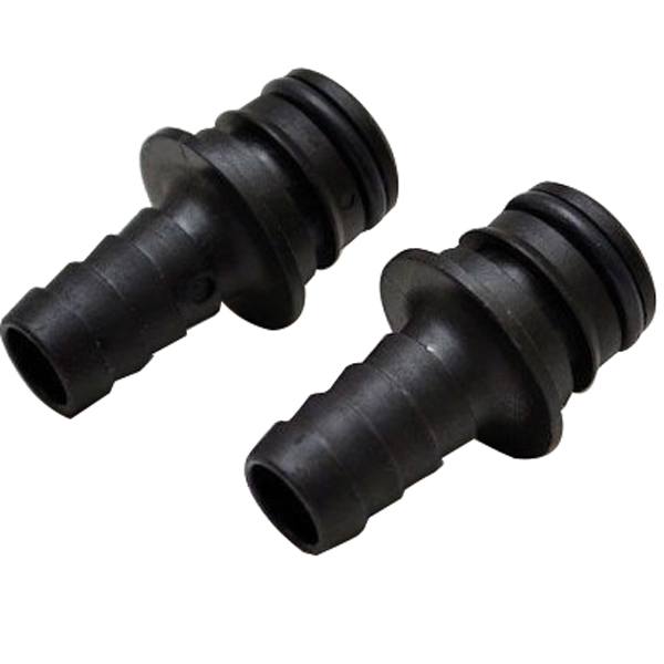 Jabsco slangestuds par-max lige 1/2" 13mm set fra siden