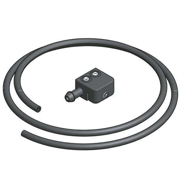 Roca sprinkler til W25/38 arm med 11 cm slange i professionelt design.