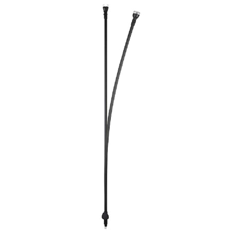Attwood lanternemast 105 cm set fra siden med monteringsbeslag