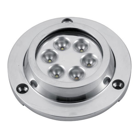 SeaTec undervandslys set forfra, klart og elegant design med LED-lys