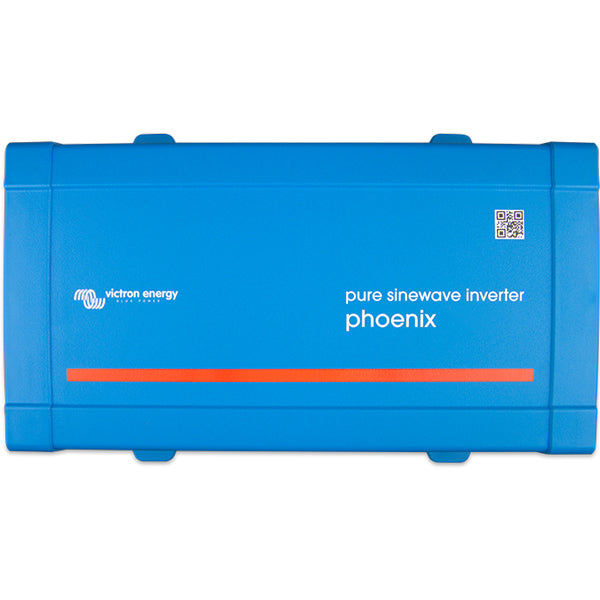 Victron 24V 300W inverter set fra fronten med tydelig nærbillede