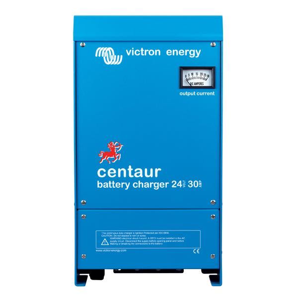 Victron Centaur lader 24V 30Amp monteret på båd