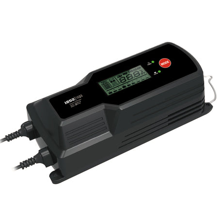 1852 Pro Smart lader 12/24Vdc 16/8Amp set forfra med tilslutninger