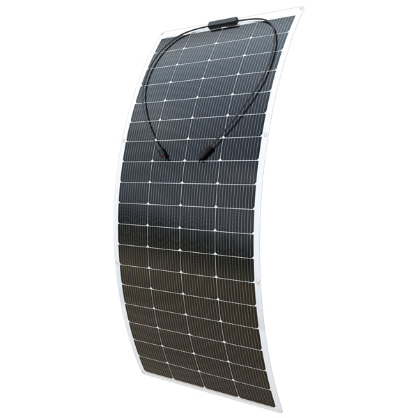 1852 fleksibelt solcellepanel i tæt panorama, perfekt til energiproduktion