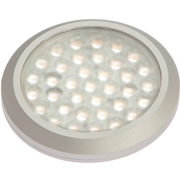 Nautecled DL01 loftslampe vist fra siden, monteret i en båd.