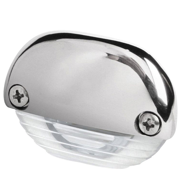 Hella LED lampe monteret i loftet på en yacht