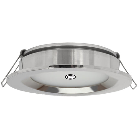 Casolux Maria lille alu lampe i grå farve, set forfra