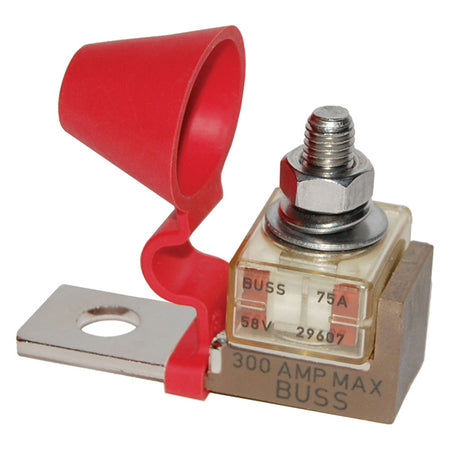 Blue Sea Systems Terminal Fuse Block 300A set skråt oppefra