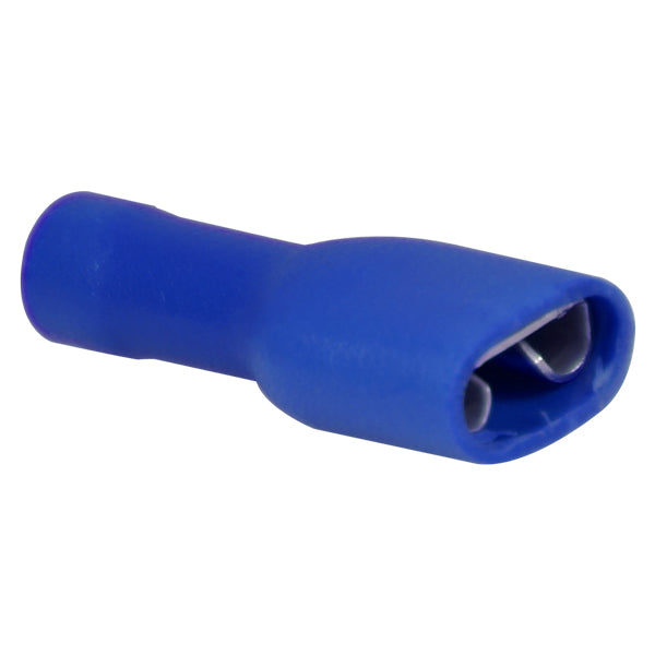 SeaTec fladstik isoleret blå, set fra siden med tydelig størrelse 6.4x0.8mm