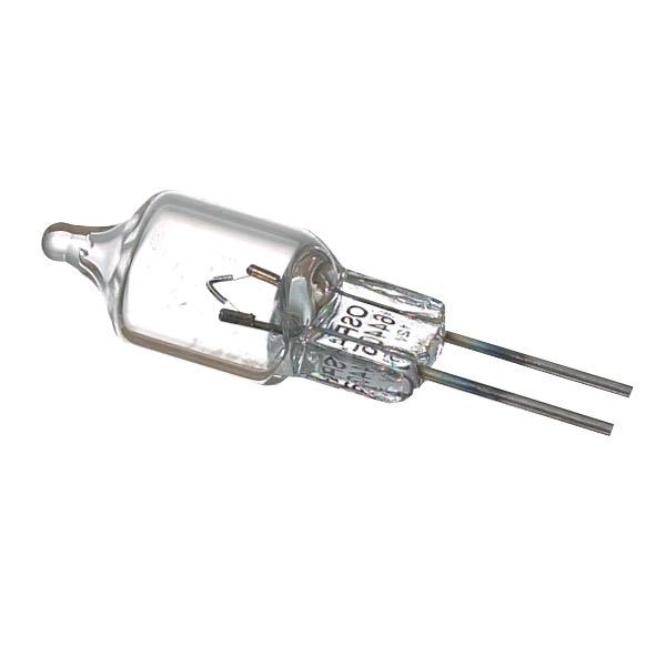 SeaTec halogenpære g4-10W 12V set fra siden med klart glas
