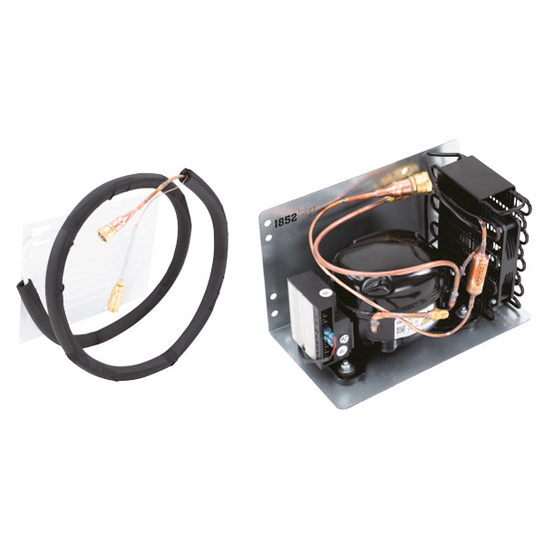 1852, cooling/freezing system up to 80L with flat evaporator 12/24 V