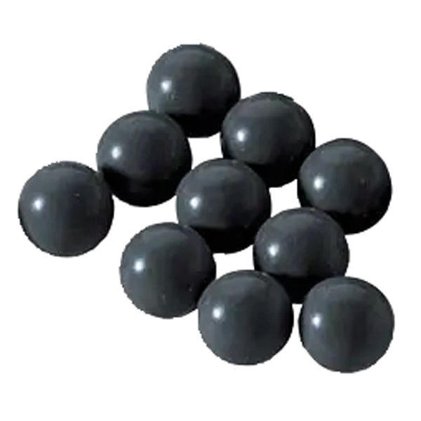 Ronstan, sorte acetal kugler ø4mm, pakke med 10 stk, egnet til bådudstyr