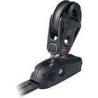 Ronstan genuavogn med 102 mm orbit blok set fra siden