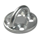 Ronstan pad eye base Ø72mm set fra siden med bøjle Ø11.5mm.