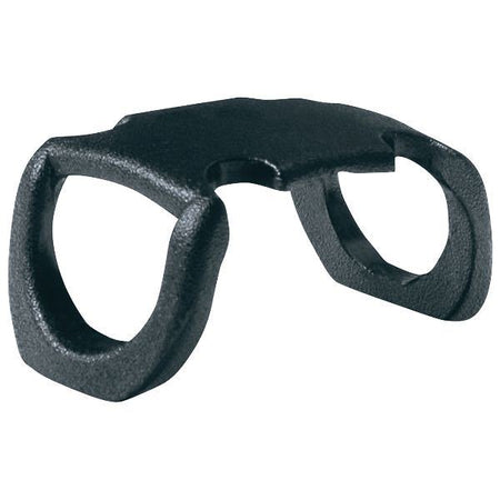 Ronstan Orbit samle clips enkelt model serie 40 set fra siden, klar til montage.