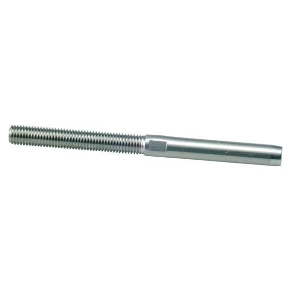 Blue Wave gevindterminal til vantskruer, set fra siden på båd