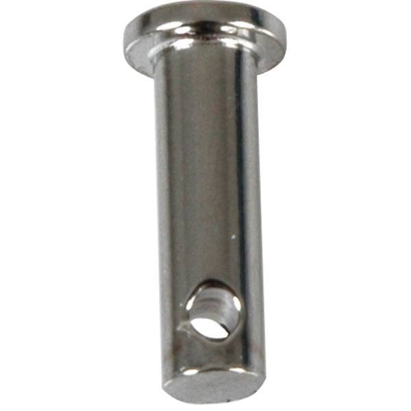 SeaTec splitbolt 6 x 18mm i rustfrit stål, set forfra.
