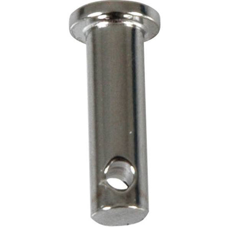 SeaTec splitbolt i rustfrit stål set fra siden, klar til montering.