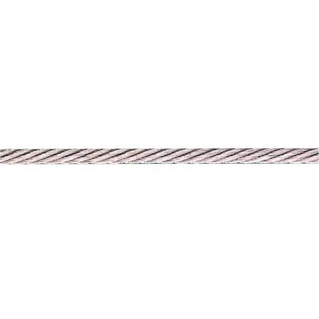 SeaTec wire model 7x19 Ø8mm liggende på en arbejdsbænk