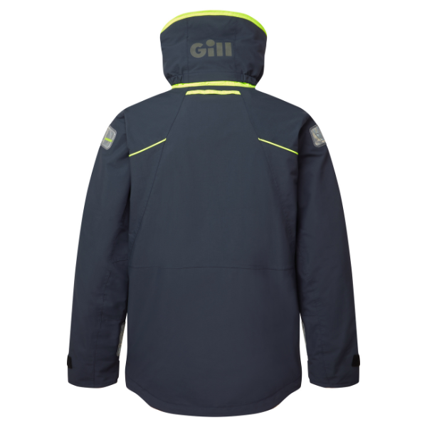 Gill OS26 Offshore jakke i sort set forfra