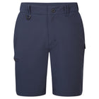 Gill UV024 UV Pro stretch shorts i navy set forfra med elastisk talje.