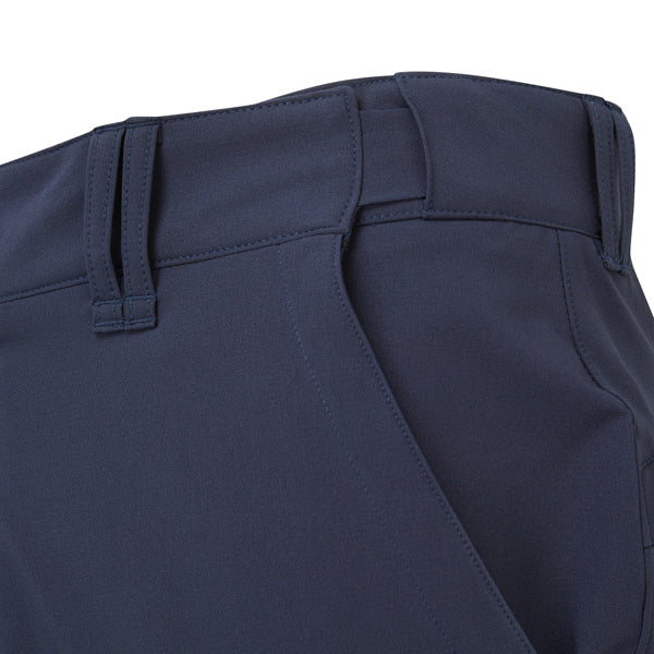Detalje af stoffet på Gill UV024 UV Pro stretch shorts i navy blå