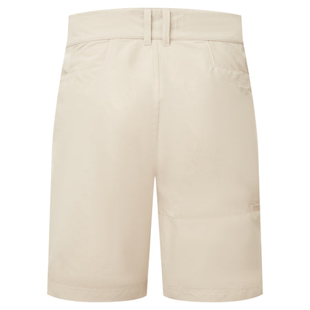 Gill UV021 shorts i khaki, vist bagfra med detaljeret syning.