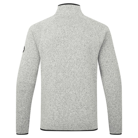 Grå Gill fleece jakke, set fra bagen, str. M