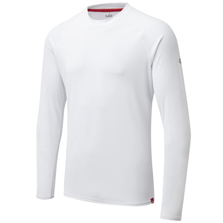 Gill UV011 Men's UV Tec T-Shirt i hvidt, set forfra